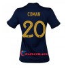 Virallinen Fanipaita Ranska Kingsley Coman 20 Kotipelipaita MM-Kisat 2022 - Naisten